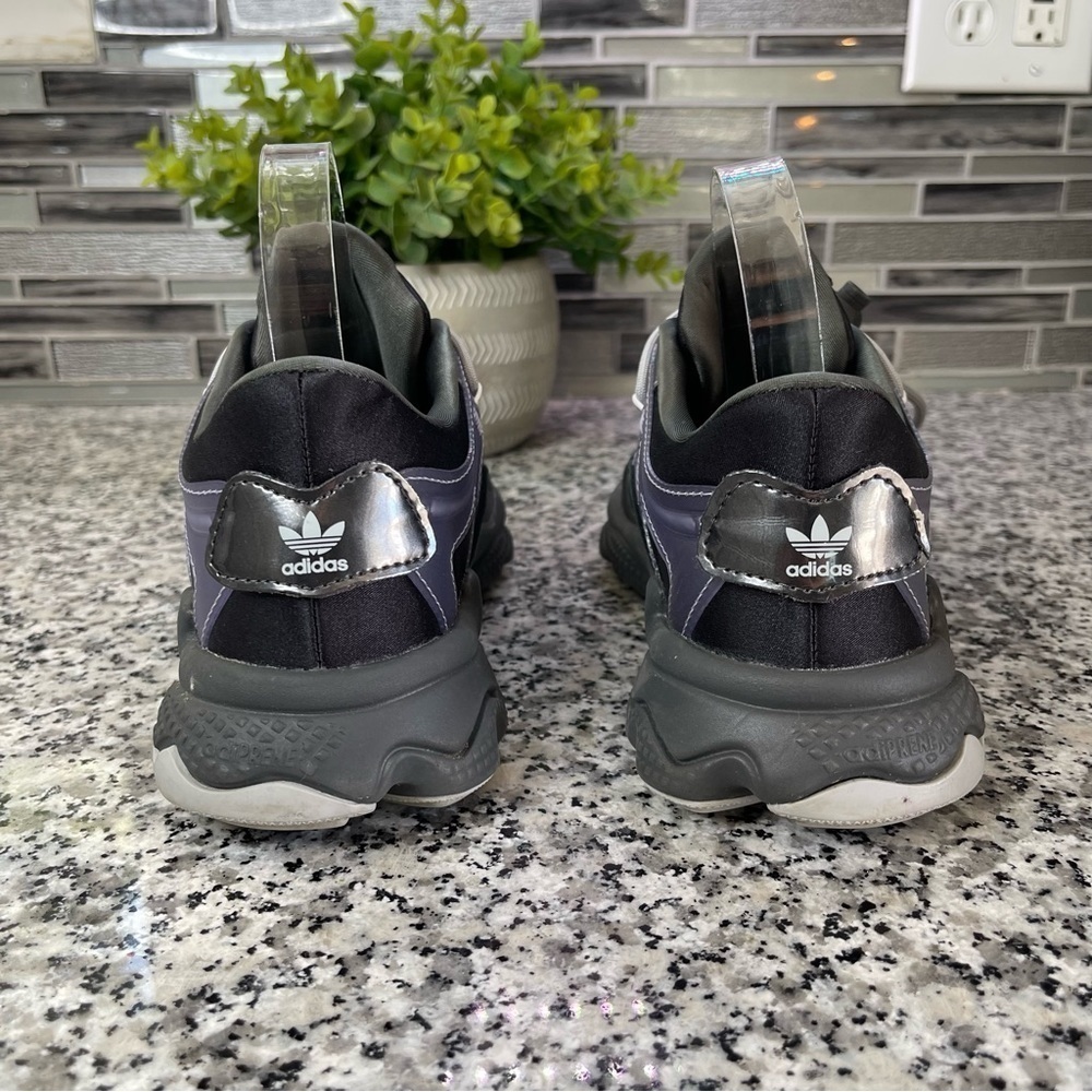 adidas Black and Gray Athletic Shoes - Picture 6 of 9